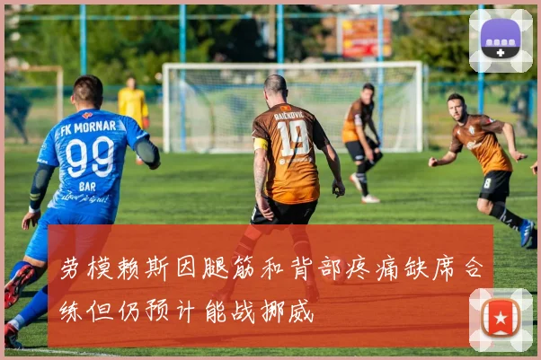 劳模赖斯因腿筋和背部疼痛缺席合练但仍预计能战挪威
